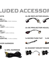 Morimoto XRGB Evo LED Headlights Dodge Ram 1500 | 1500 HD 2009-2024                                     - LF2-520R - Image 9