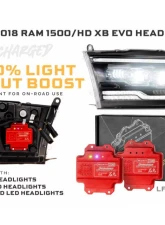 Morimoto XRGB Evo LED Headlights Dodge Ram 1500 | 1500 HD 2009-2024                                     - LF2-520R - Image 10