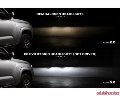 Morimoto XB Evo Hybrid LED Headlights Toyota Tacoma 2016-2023 - LF2-530Y