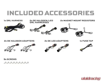 Morimoto XB Evo Hybrid LED Headlights Toyota Tacoma 2016-2023 - LF2-530Y