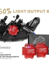 Morimoto XB Evo Hybrid LED Headlights Toyota Tacoma 2016-2023                                     - LF2-530Y - Image 17