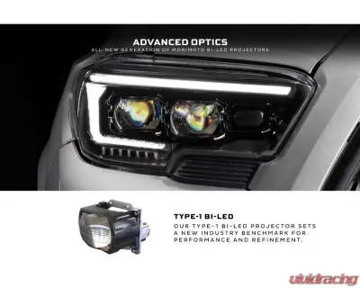 Morimoto XB Evo Hybrid LED Headlights Toyota Tacoma 2016-2023 - LF2-530Y