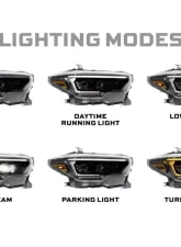 Morimoto XB Evo Hybrid LED Headlights Toyota Tacoma 2016-2023                                     - LF2-530Y - Image 5