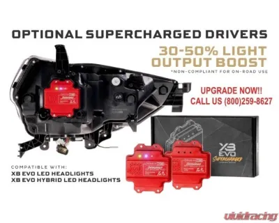 Morimoto XB Evo Hybrid LED Headlights Toyota Tacoma 2016-2023 - LF2-530Y