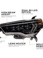 Morimoto XB Evo LED Headlights Toyota 4Runner 2014-2024                                     - LF2-531 - Image 3