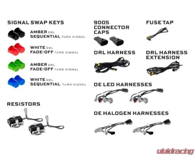 Morimoto XB Evo LED Headlights Toyota 4Runner 2014-2024 - LF2-531