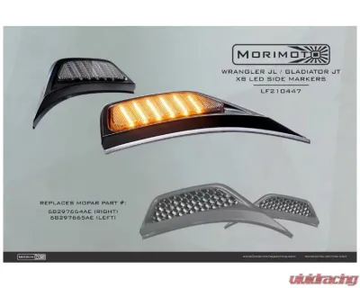 Morimoto XB LED Side Marker Lights Jeep Gladiator | Wrangler 2018+ - LF210447