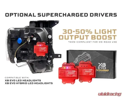 Morimoto XB Evo Hybrid Headlights Set - LF2-506/LF2-506Y