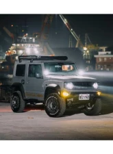 Morimoto 7" SeaLED Beam SeaLED7 2.0 (Round Black) Jeep Wrangler JK 2007-2017                                     - LF271 - Image 10