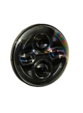 Morimoto 7" SeaLED Beam SeaLED7 2.0 (Round Black) Jeep Wrangler JK 2007-2017                                     - LF271 - Image 2