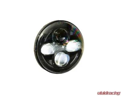 Morimoto 7" SeaLED Beam SeaLED7 2.0 (Round Black) Jeep Wrangler JK 2007-2017 - LF271