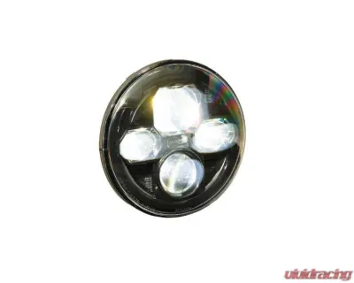 Morimoto 7" SeaLED Beam SeaLED7 2.0 (Round Black) Jeep Wrangler JK 2007-2017 - LF271