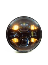 Morimoto 7" SeaLED Beam SeaLED7 2.0 (Round Black) Jeep Wrangler JK 2007-2017                                     - LF271 - Image 5