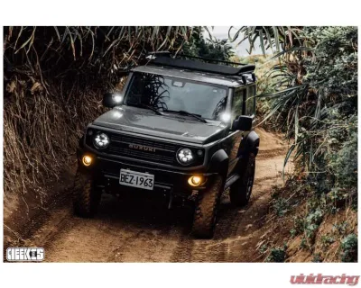 Morimoto 7" SeaLED Beam SeaLED7 2.0 (Round Black) Jeep Wrangler JK 2007-2017 - LF271