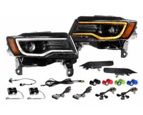 MorimotoLed Headlights Set XB Gen 2 Jeep Grand Cherokee 2014-2022