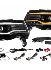 MorimotoLed Headlights Set XB Gen 2 Jeep Grand Cherokee 2014-2022                                     - LF279 - Image 5