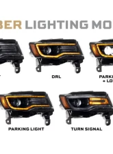 MorimotoLed Headlights Set XB Gen 2 Jeep Grand Cherokee 2014-2022                                     - LF279 - Image 3