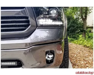 Morimoto Type-Ram Vertical XB LED Fog Light Set (White) Ram 1500 2013-2018 - LF291