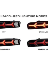 Morimoto XB LED Taillight Set (Lambo/Red) Chevrolet Camaro 2016-2018                                     - LF400 - Image 3