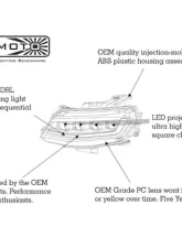 Morimoto XB LED Headlight (Set) Chevrolet Camaro 2016-2018                                     - LF403 - Image 7