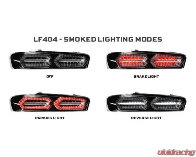 Morimoto XB LED Taillight Set (Facelift/Smoked) Chevrolet Camaro 2016-2018 - LF404
