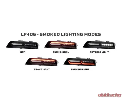 Morimoto XB LED Taillight Set (Smoked) Chevrolet Camaro 2014-2015 - LF406