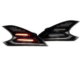 Morimoto Gen II Smoked XB LED Tail Lights Nissan 370Z 2009-2021