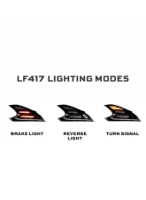 Morimoto Gen II Smoked XB LED Tail Lights Nissan 370Z 2009-2021                                     - LF417 - Image 3