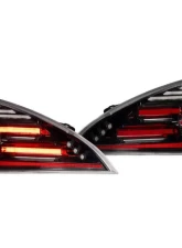 Morimoto Gen II Black Red XB LED Tail Lights Nissan 370Z 2009-2021                                     - LF418 - Image 12