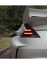 Morimoto Gen II Black Red XB LED Tail Lights Nissan 370Z 2009-2021                                     - LF418 - Image 2