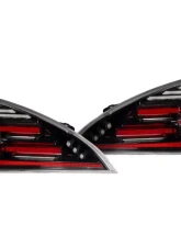 Morimoto Gen II Black Red XB LED Tail Lights Nissan 370Z 2009-2021                                     - LF418 - Image 5
