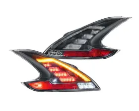 Morimoto XB LED Taillight Pair Smoked Nissan 370Z 09-20
