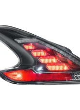 Morimoto XB LED Taillight Pair Smoked Nissan 370Z 09-20                                     - LF419 - Image 3