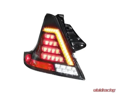 Morimoto XB LED Taillight Pair Smoked Nissan 370Z 09-20 - LF419