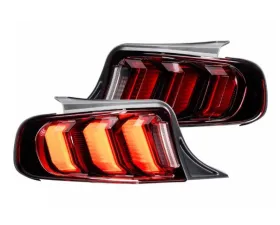 Morimoto XB LED Taillights (Red Lens/Set) Ford Mustang 2013-2014