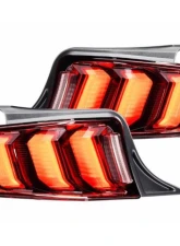 Morimoto XB LED Taillights (Red Lens/Set) Ford Mustang 2013-2014                                     - LF421.2 - Image 5