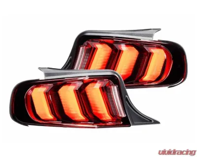 Morimoto XB LED Taillights (Red Lens/Set) Ford Mustang 2013-2014 - LF421.2