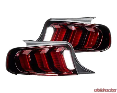 Morimoto XB LED Taillights (Red Lens/Set) Ford Mustang 2013-2014 - LF421.2