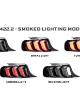 Morimoto XB LED Taillight Set (Facelift/Smoked) Ford Mustang 2013-2014                                     - LF422.2 - Image 3