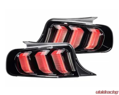 Morimoto XB LED Taillight Set (Facelift/Smoked) Ford Mustang 2013-2014 - LF422.2