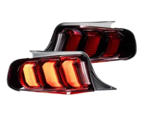 Morimoto XB LED Taillights (Red Lens/Set) Ford Mustang 2010-2012