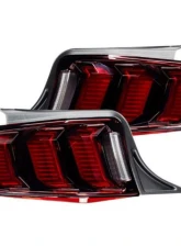 Morimoto XB LED Taillights (Red Lens/Set) Ford Mustang 2010-2012                                     - LF441.2 - Image 4