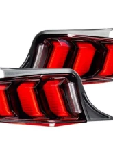 Morimoto XB LED Taillights (Red Lens/Set) Ford Mustang 2010-2012                                     - LF441.2 - Image 6