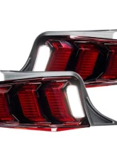 Morimoto XB LED Taillights (Red Lens/Set) Ford Mustang 2010-2012                                     - LF441.2 - Image 7