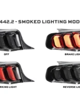 Morimoto XB LED Taillight Set (Facelift/Smoked) Ford Mustang 2010-2012                                     - LF442.2 - Image 3