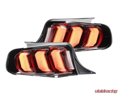 Morimoto XB LED Taillight Set (Facelift/Smoked) Ford Mustang 2010-2012 - LF442.2