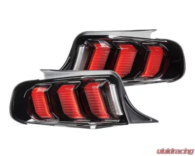 Morimoto XB LED Taillight Set (Facelift/Smoked) Ford Mustang 2010-2012 - LF442.2