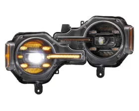 Morimoto XB LED Headlights (Amber DRL) Ford Bronco 2021+