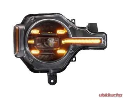 Morimoto XB LED Headlights (Amber DRL) Ford Bronco 2021+ - LF497-A