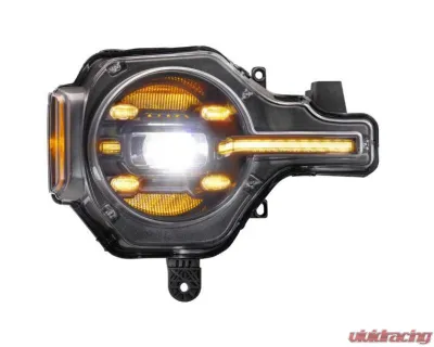 Morimoto XB LED Headlights (Amber DRL) Ford Bronco 2021+ - LF497-A